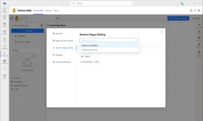 🙅 How to restrict someone from editing a page in a knowledge base?