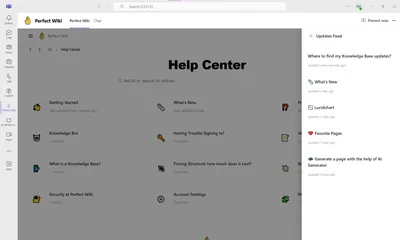 Where to find my Knowledge Base updates?