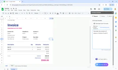 📊 Google Sheets