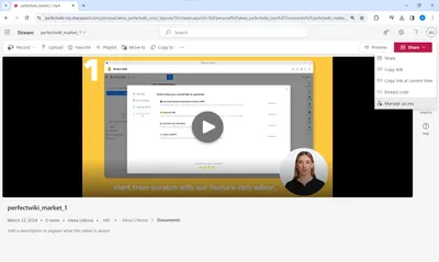 📽️ How to Embed Microsoft Stream video