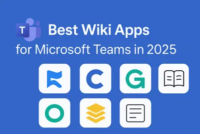 Best Wiki Apps for Microsoft Teams in 2025