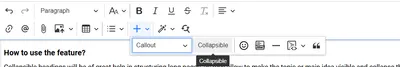 ๐งพ Collapsible Headings