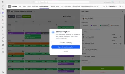 🔁 How to Create a Recurring Event?