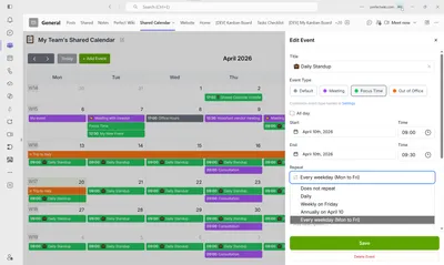 🔁 How to Create a Recurring Event?