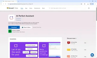🔧 How to install AI Perfect Assistant Add-In on Windows