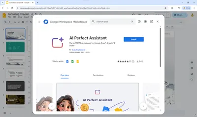 🔧 How to install AI Perfect Assistant Add-In to Google Slides