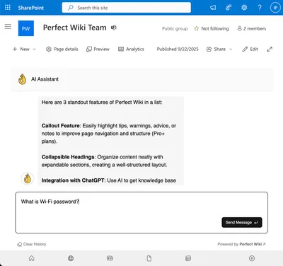 SharePoint Integration