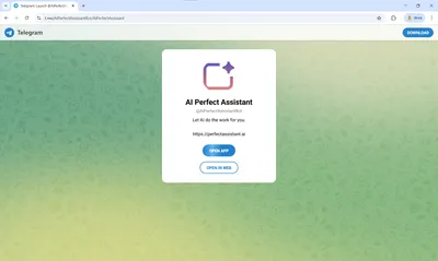 🔧 How to install AI Perfect Assistant Add-In to Telegram