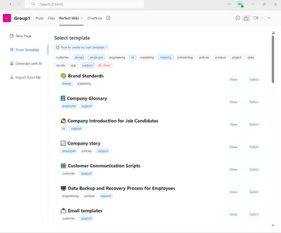 Perfect Wiki vs OneNote: What’s the Better Wiki Solution for Microsoft Teams?