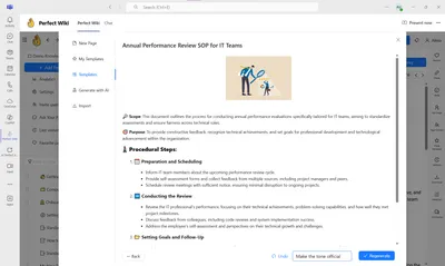 🖍️ Use a template to create a page
