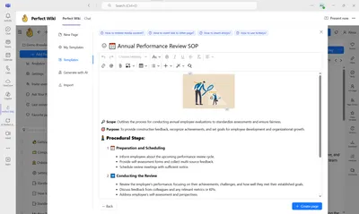 🖍️ Use a template to create a page