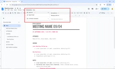 🔧 How to install AI Perfect Assistant Add-In to Google Docs